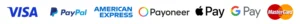 Accepted payment methods