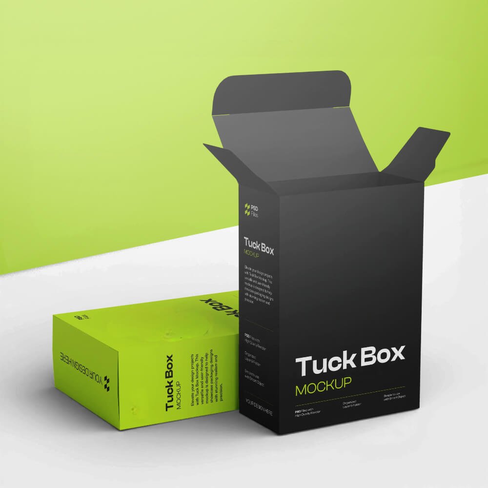 Custom Tuck Boxes Wholesale