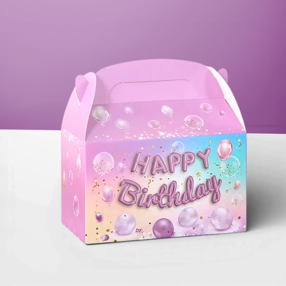 Gable boxes for food takeout