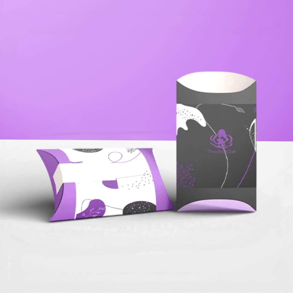 Custom pillow packaging boxes bulk