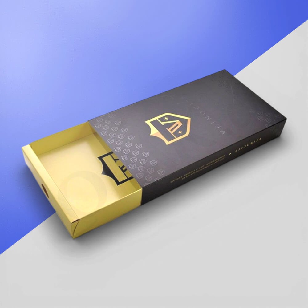 Custom tray and sleeve box with logo