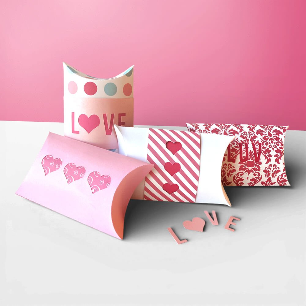 Kraft pillow boxes wholesale packaging