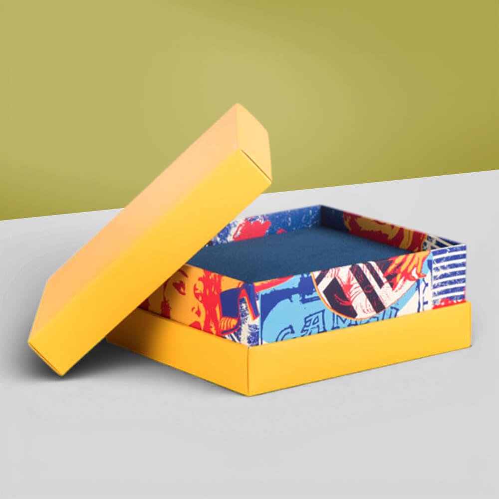 Luxury two piece cardboard boxes for products