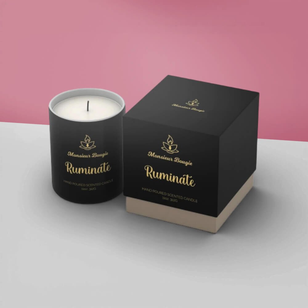 Custom Two Piece Candle Packaging