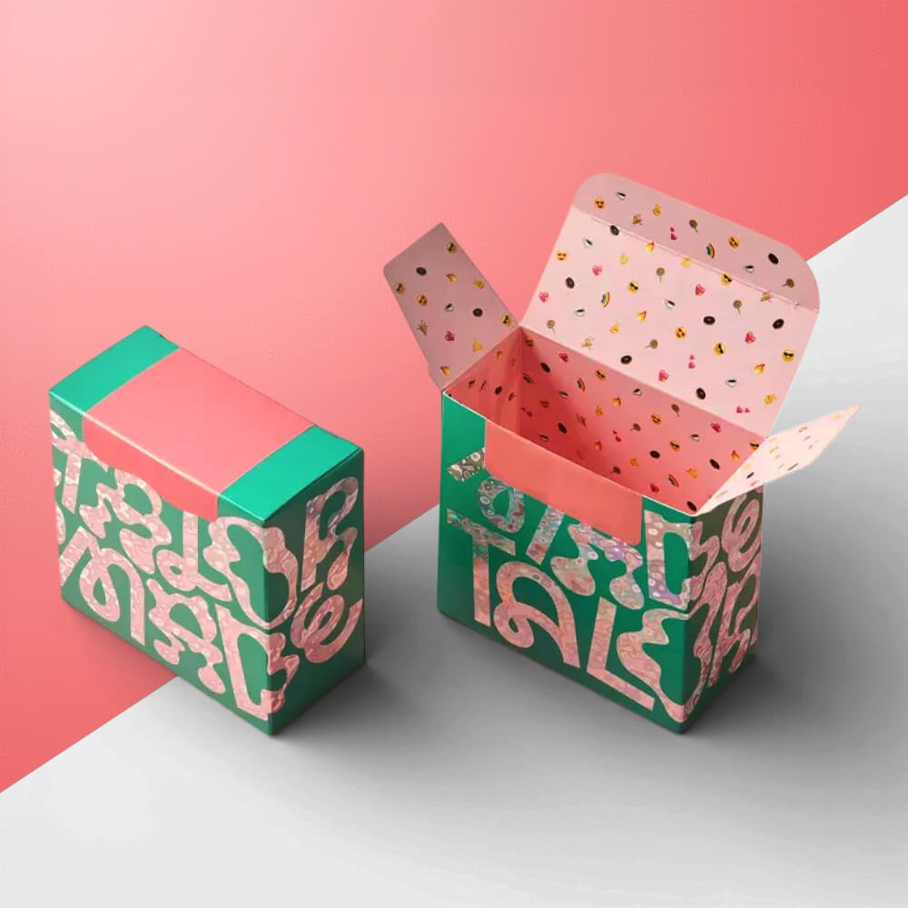 Personalized straight tuck end packaging boxes