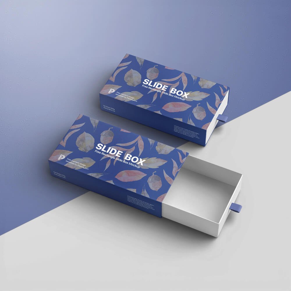 Custom printed tray and sleeve box