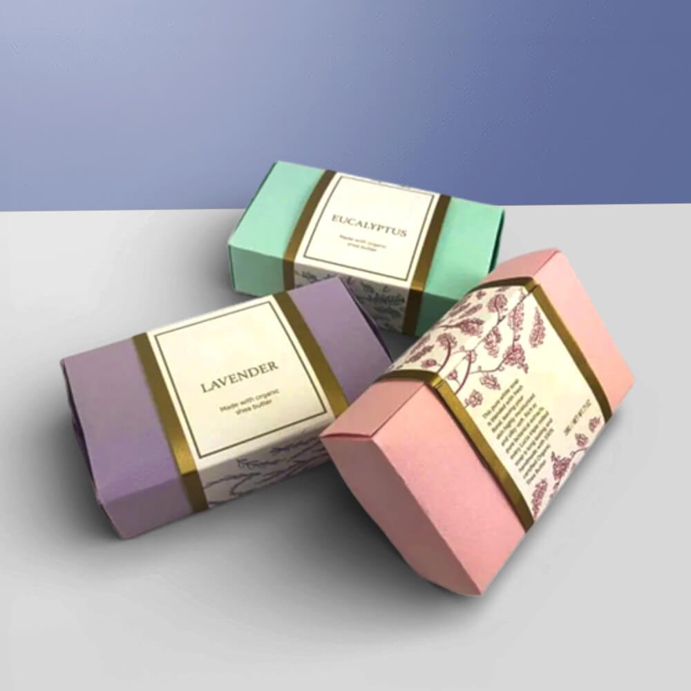 Custom packaging sleeves for boxes with branded design