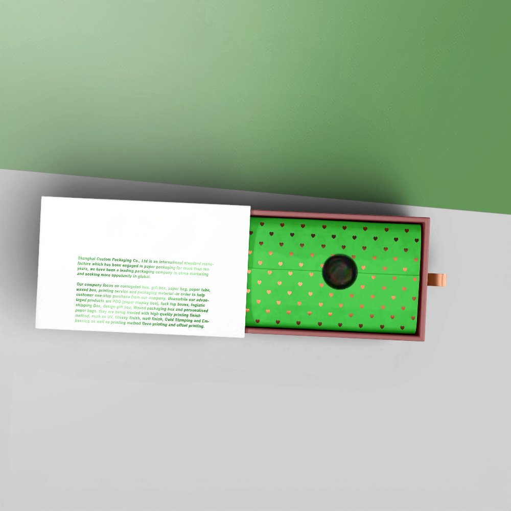 Printed Rigid Drawer Boxes With Logo