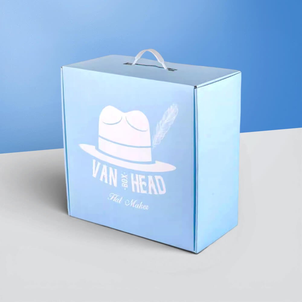 custom printed hat boxes