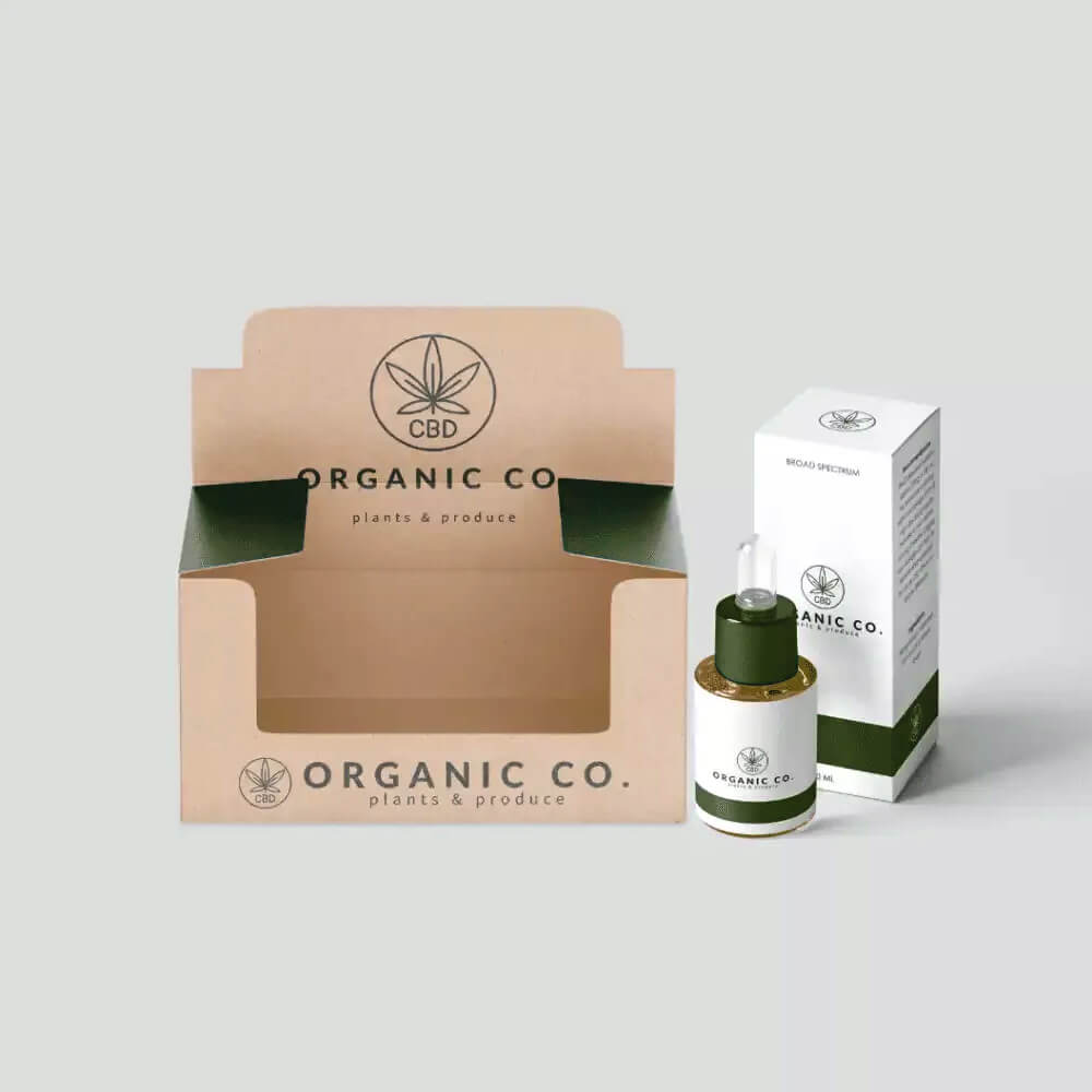 eco friendly CBD display boxes