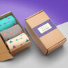 printed sock packaging