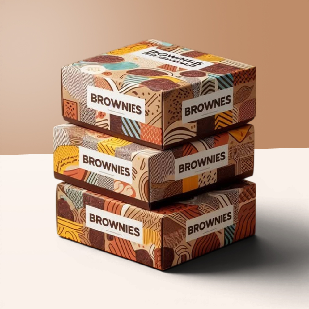 Printed Brownie Boxes
