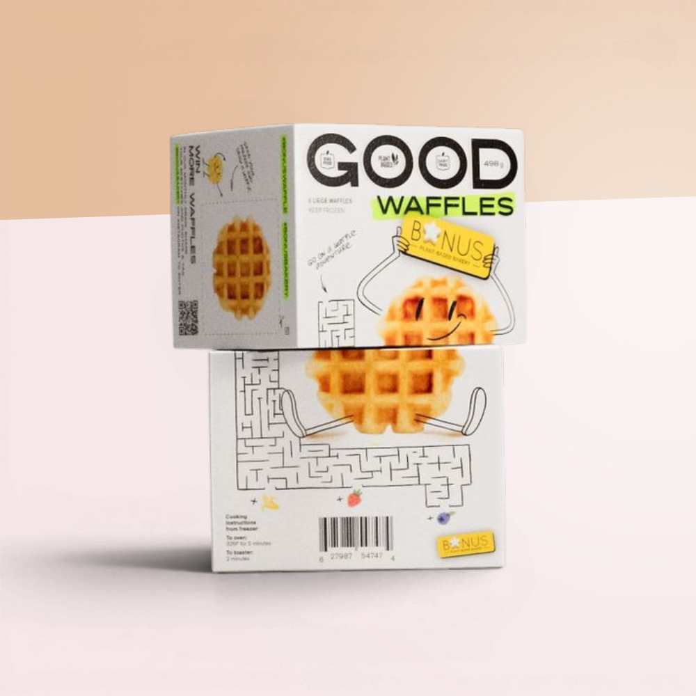 Custom Waffle Boxes Wholesale