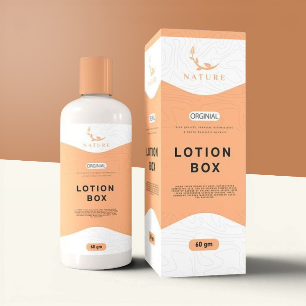Printed Lotion Boxes Wholesale
