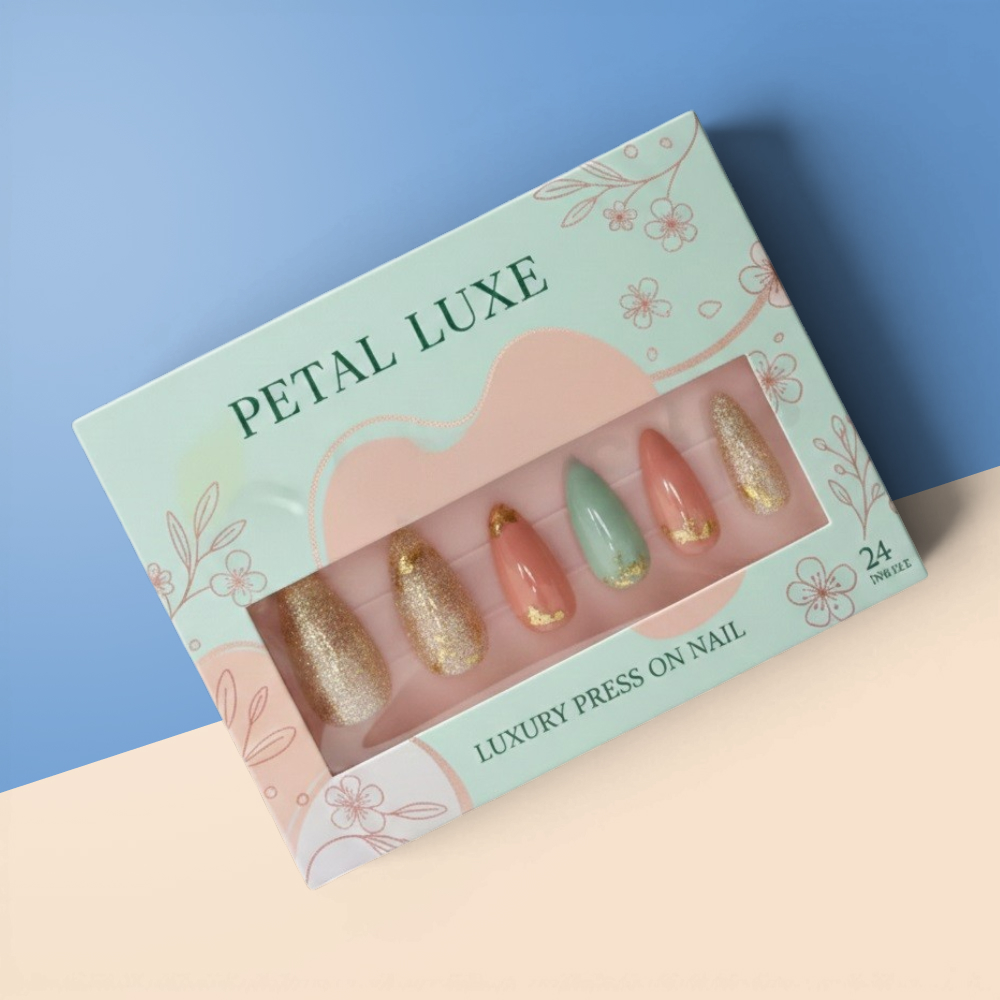 Custom Printed Press On Nail Boxes