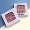 Custom Printed Press On Nail Boxes Wholesale