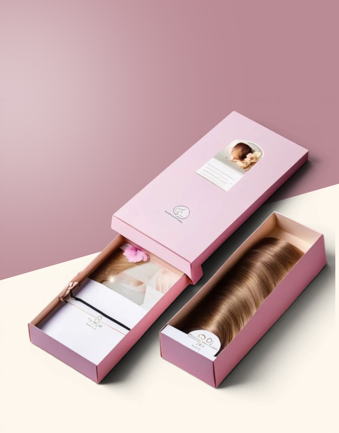 Custom Hair Extension Boxes