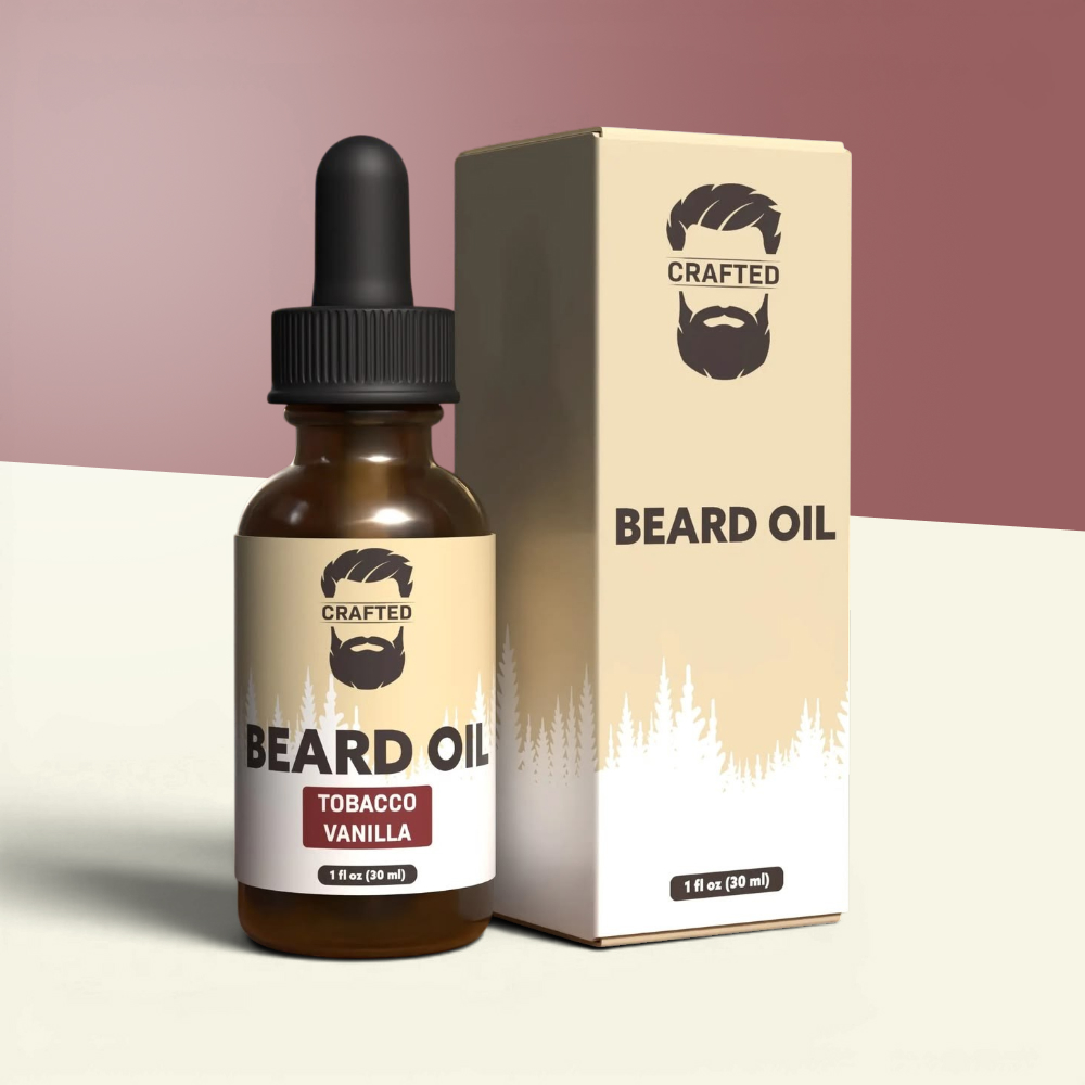 Custom Printed Beard Oil Boxes